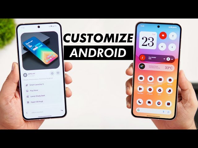 6 Incredible Android Customization Apps That Deserve Your Attention in 2024!