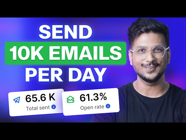 How to Send 10,000 Cold Emails Per Day: A Step-by-Step Guide